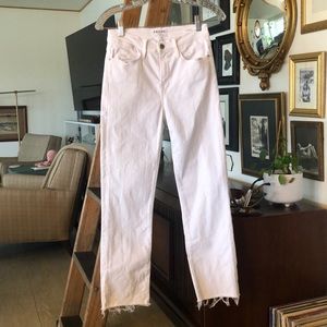 FRAME Denim Le High Straight White 26